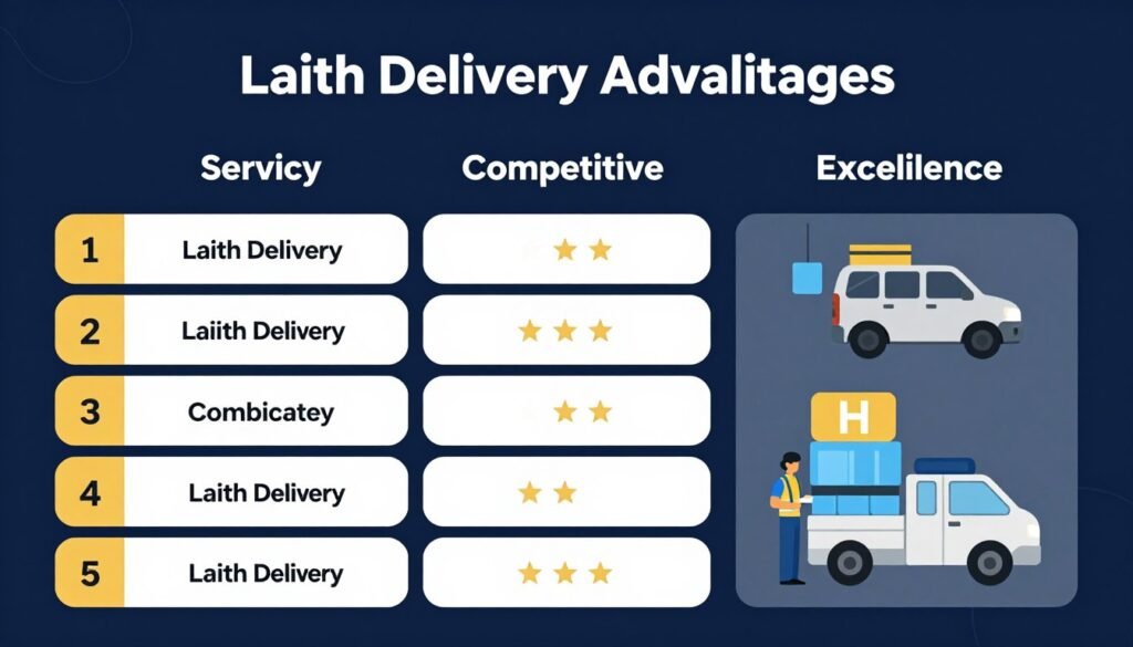 مميزات لايث ديليفري