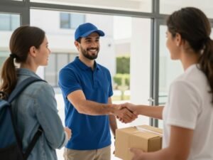 نصائح للتعامل مع مناديب التوصيل بشكل احترافي