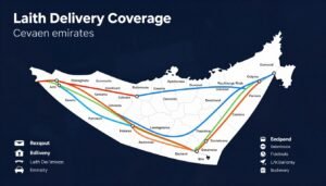 نطاق تغطية شركة الليث - الإمارات نطاق تغطية شركة الليث - الإمارات