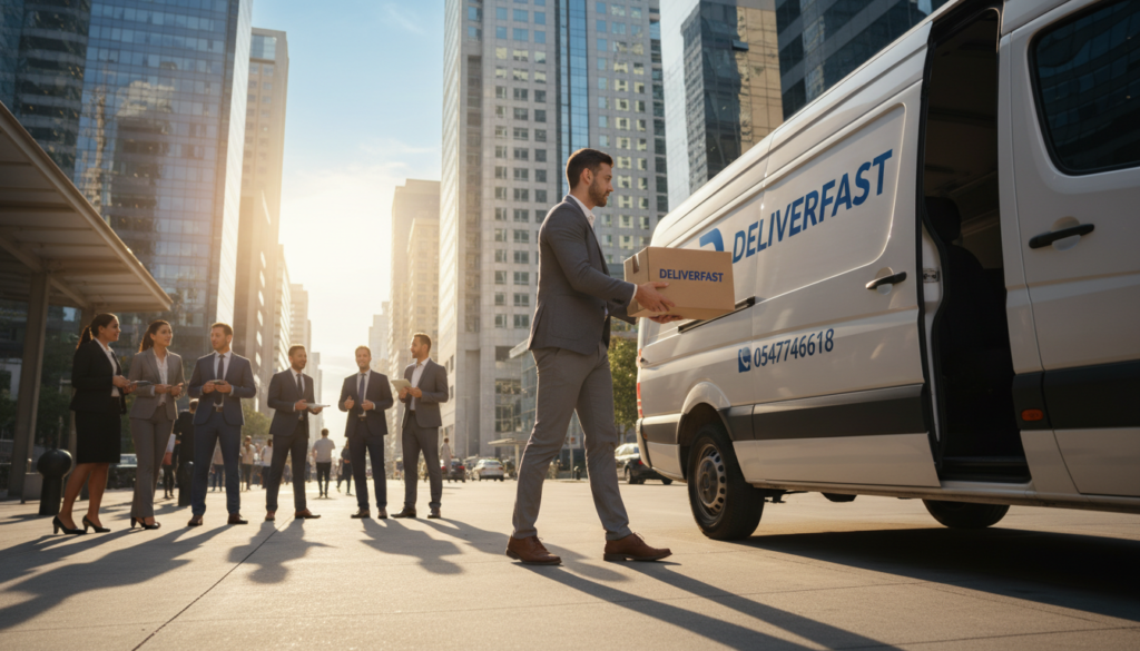 توصيل طلبات الشركات