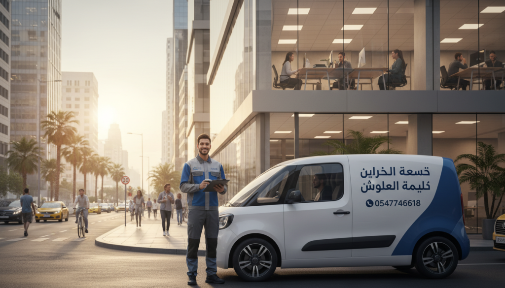 توصيل طلبات الشركات