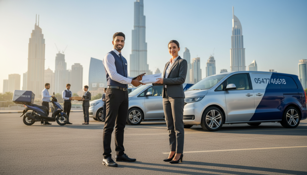 توصيل مستندات وطرود