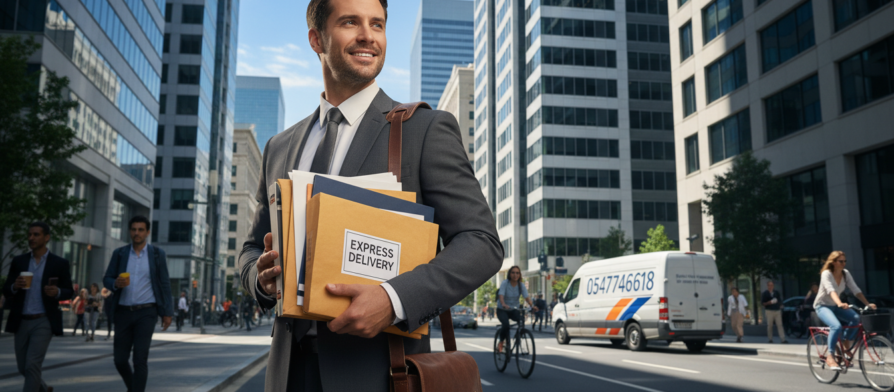 توصيل مستندات وطرود