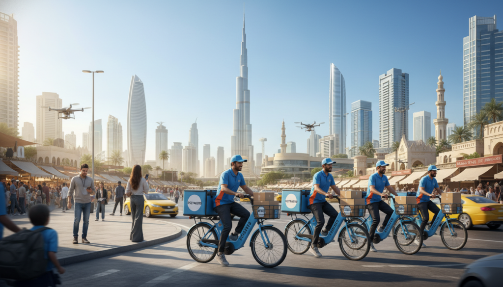 خدمات التوصيل السريع