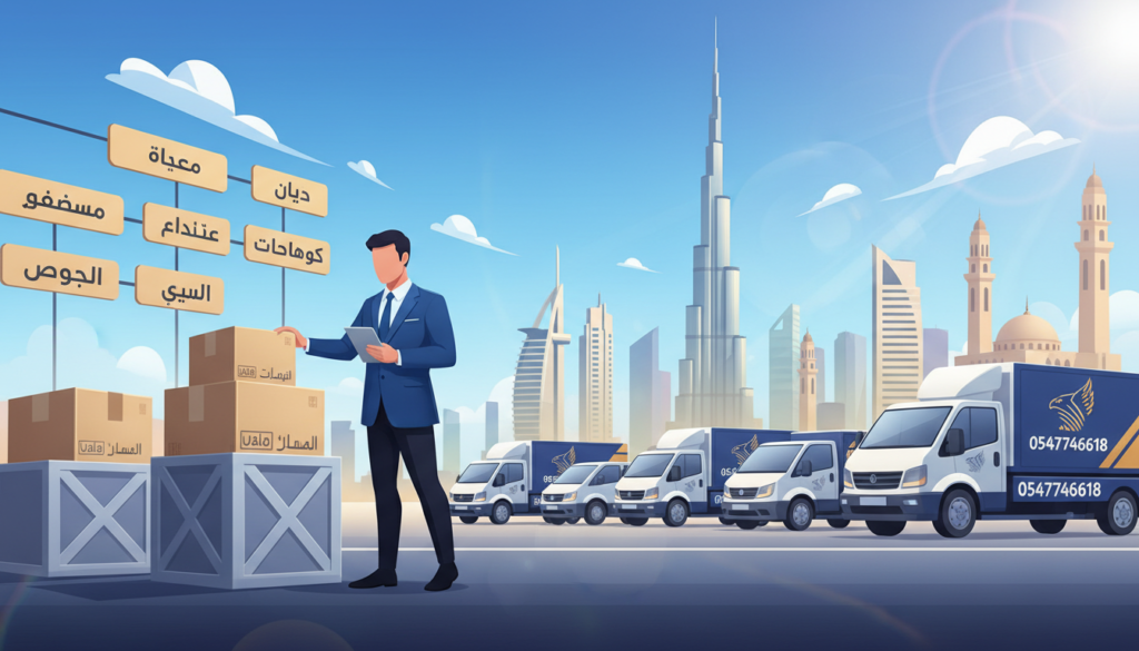 خدمات شحن داخلي الإمارات