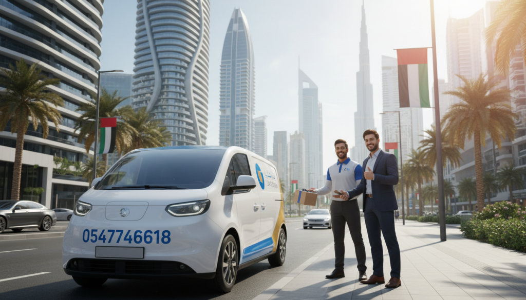 خدمة تسليم سريع في الإمارات