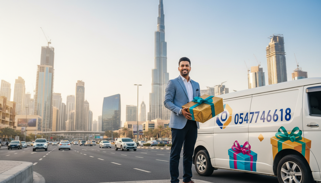 مندوب توصيل في الإمارات