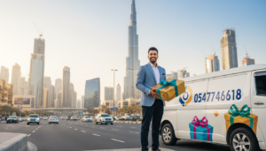 مندوب توصيل في الإمارات